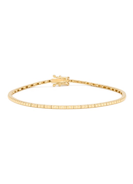 Diamond Point Geelgouden armband, 0.04 ct diamant, Ensemble