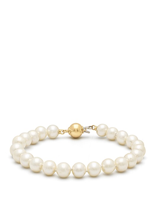 Diamond Point Geelgouden armband Rivièra