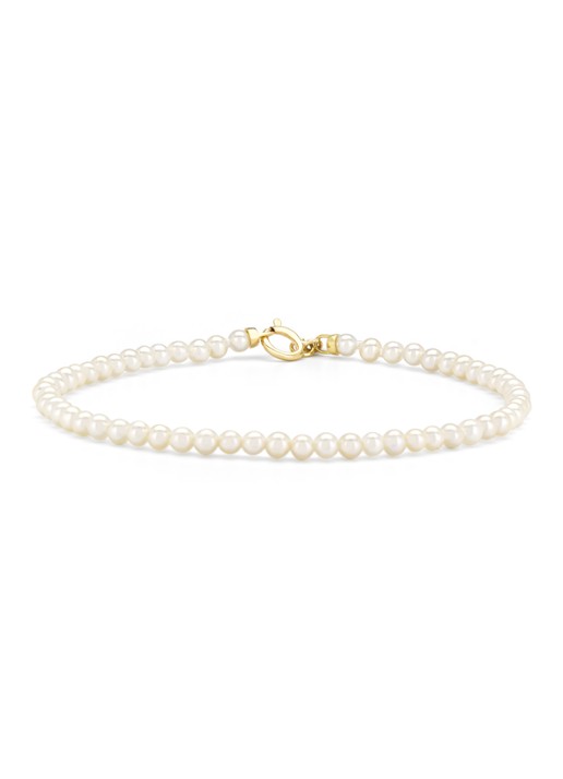 Diamond Point Geelgouden armband Rivièra