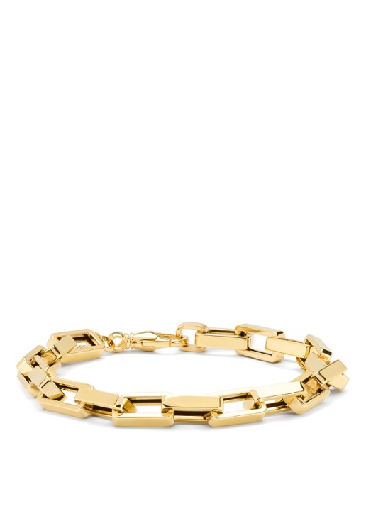 Diamond Point Geelgouden armband Timeless Treasures 20 cm