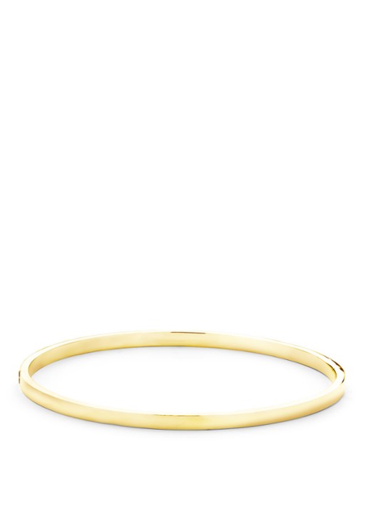 Diamond Point Geelgouden bangle (M)