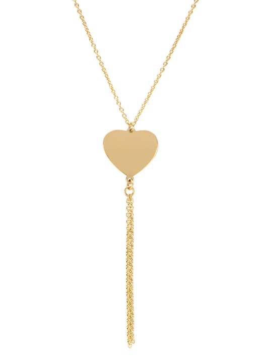 Diamond Point Geelgouden collier Marigold