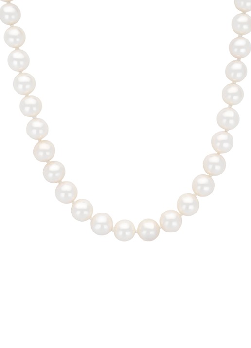 Diamond Point Geelgouden collier Rivièra - detail 2 geelgoud