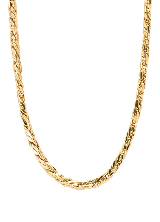 Diamond Point Geelgouden collier Timeless Treasures 45 cm