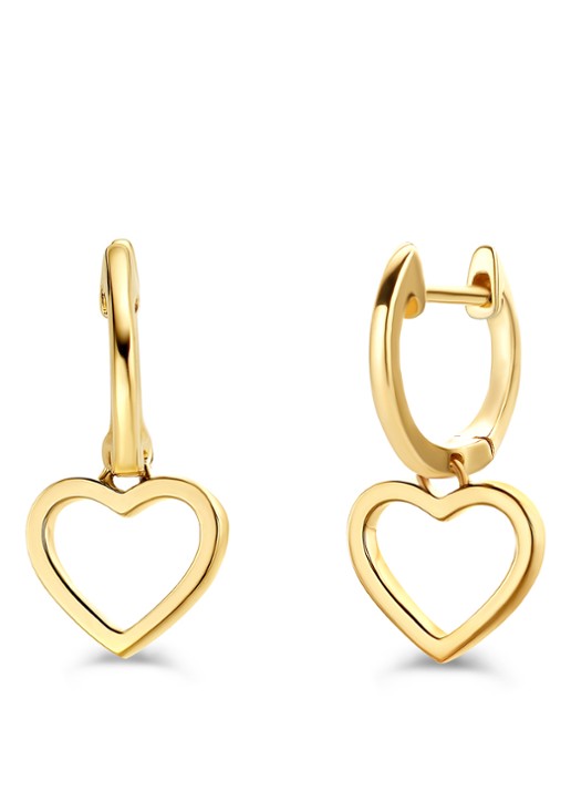Diamond Point Geelgouden oorsieraden Dreamer