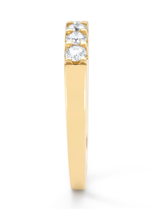 Diamond Point Geelgouden ring, 0.35 ct diamant, Wedding - detail 3 geelgoud