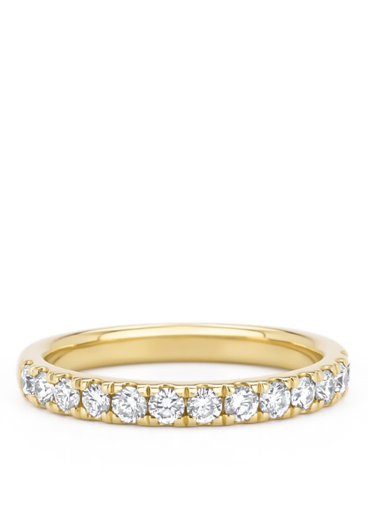Diamond Point Geelgouden ring, 0.50 ct diamant, Perfect Match - detail 2 geelgoud