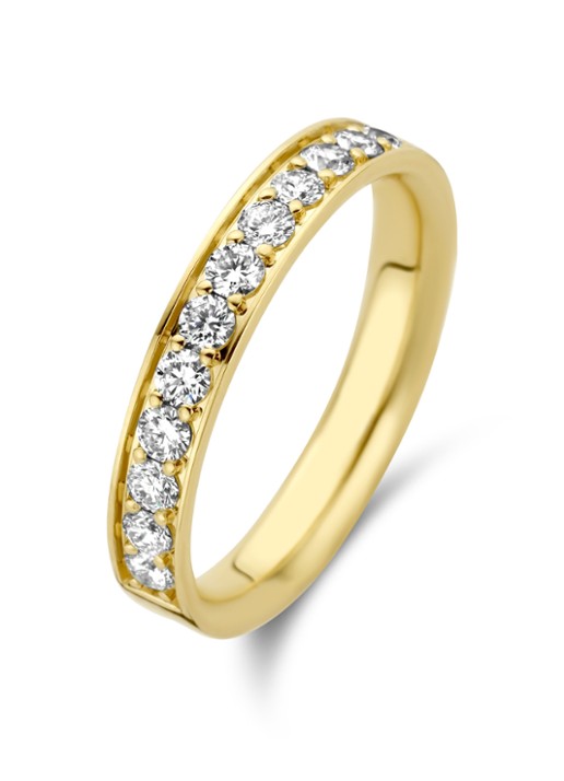 Diamond Point Geelgouden ring 0.50 ct diamant Wedding