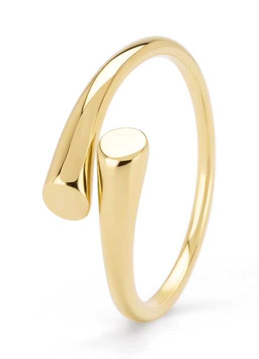 Diamond Point Geelgouden ring Starlight