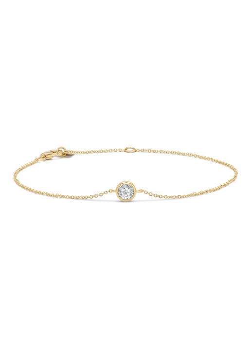 Diamond Point Gouden armband, 0.05 ct diamant, Cosmic