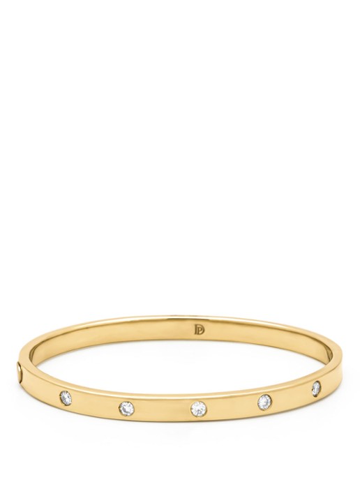 Diamond Point Gouden armband, 0.35 ct diamant, Timeless Treasures