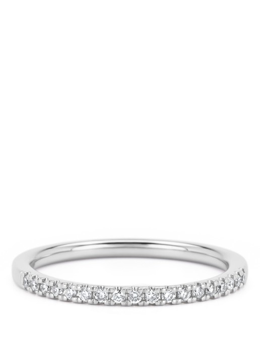 Diamond Point Witgouden ring, 0.14 ct diamant, Perfect Match - detail 5 witgoud