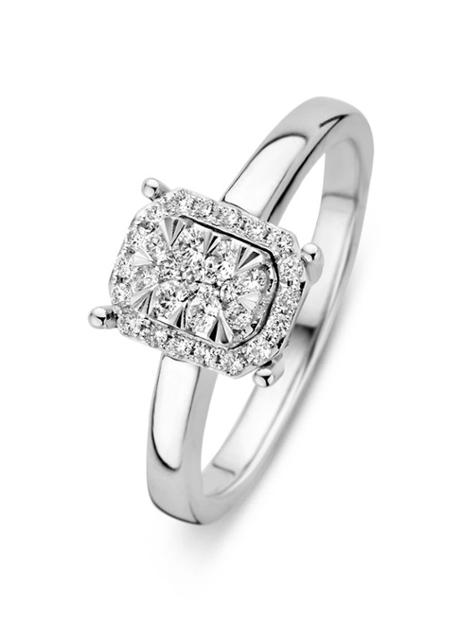 Diamond Point Witgouden ring 0.28 ct diamant Enchanted