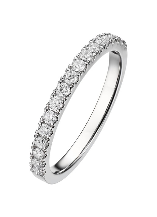 Diamond Point Witgouden ring 0.33 ct diamant Wedding