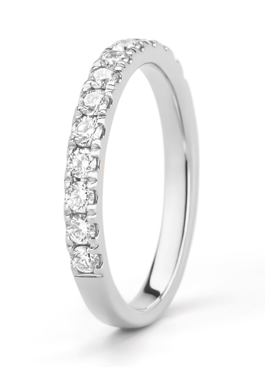 Diamond Point Witgouden ring, 0.50 ct diamant, Perfect Match
