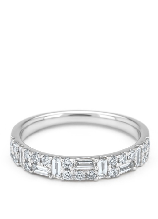 Diamond Point Witgouden ring, 0.57 ct diamant, Gallery