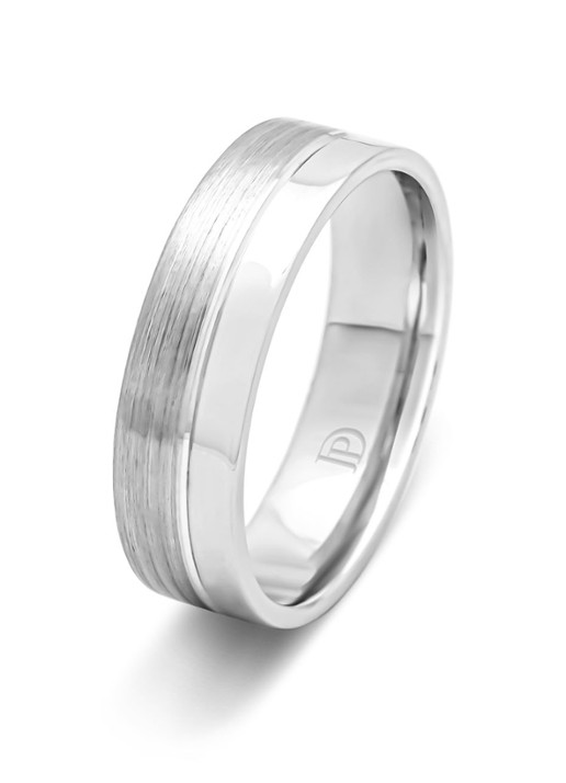 Diamond Point Witgouden ring Wedding