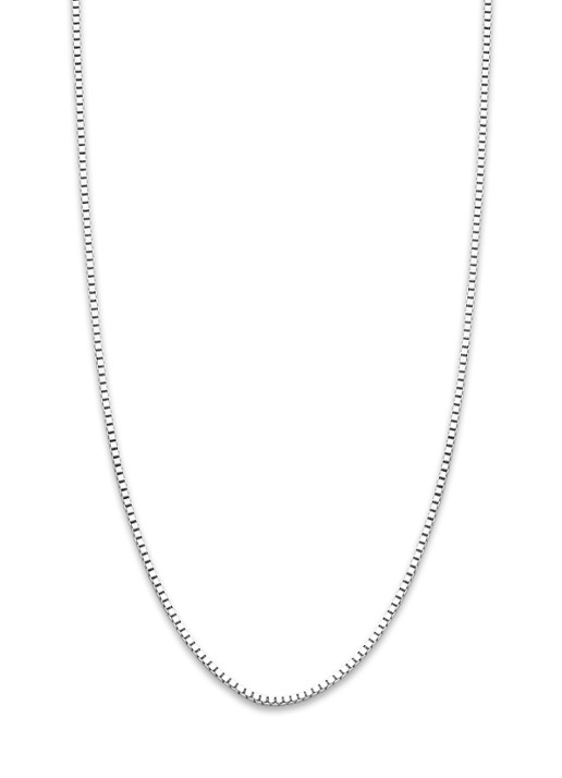 Diamond Point Witgouden venetiaans collier Timeless Treasures (45cm)