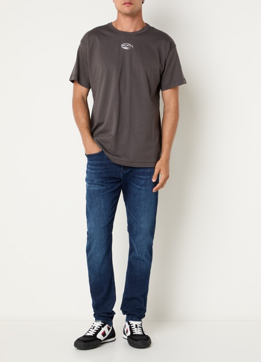 Diesel 1979 Sleenker skinny jeans met donkere wassing en steekzakken - voorkant 3 indigo