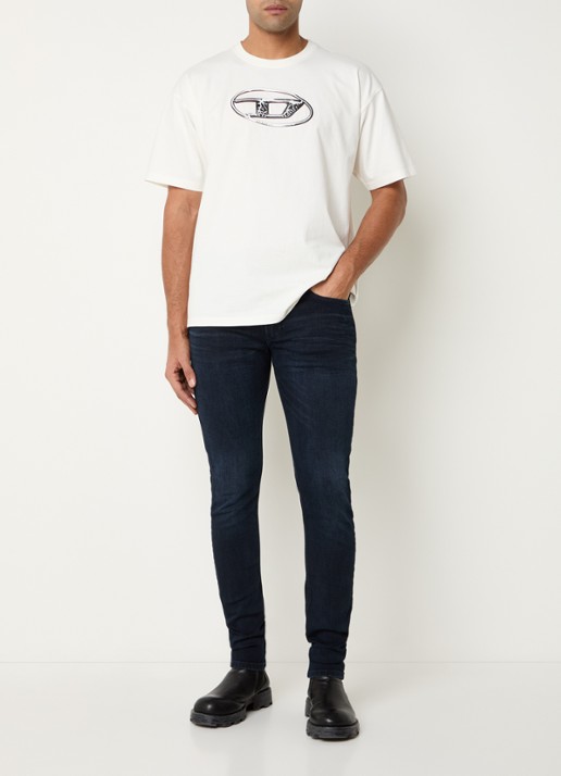 Diesel 1979 Sleenker skinny jeans met donkere wassing - voorkant 3 indigo