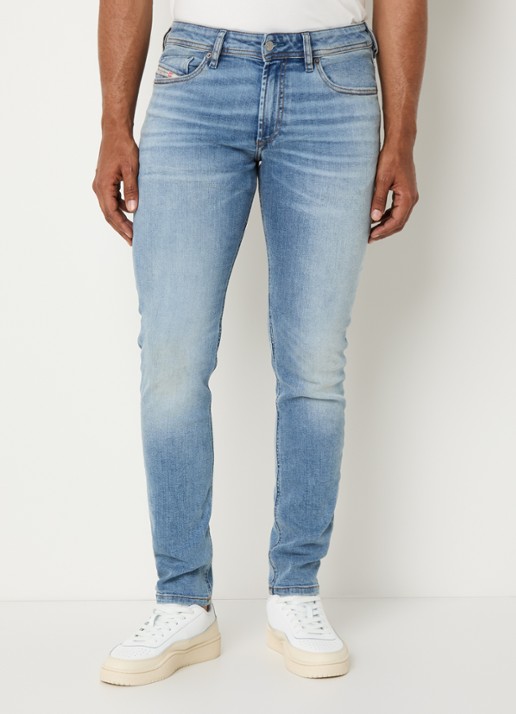 Diesel 1979 Sleenker slim fit jeans met lichte wassing