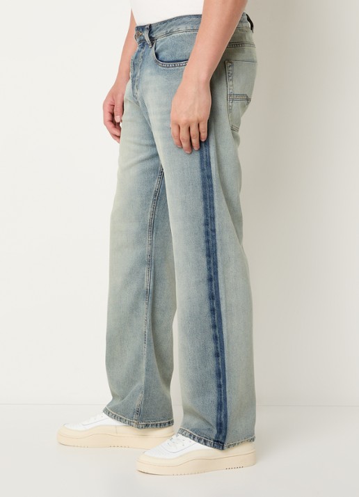 Diesel 1980 D-Eeper-S straight leg jeans  met lichte wassing - detail 5 indigo