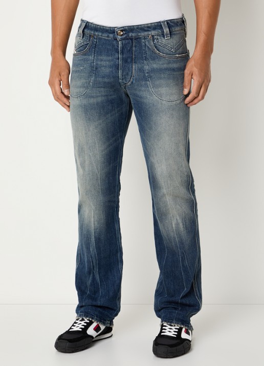 Diesel 1985 Larkee-Arc straight leg jeans met medium wassing