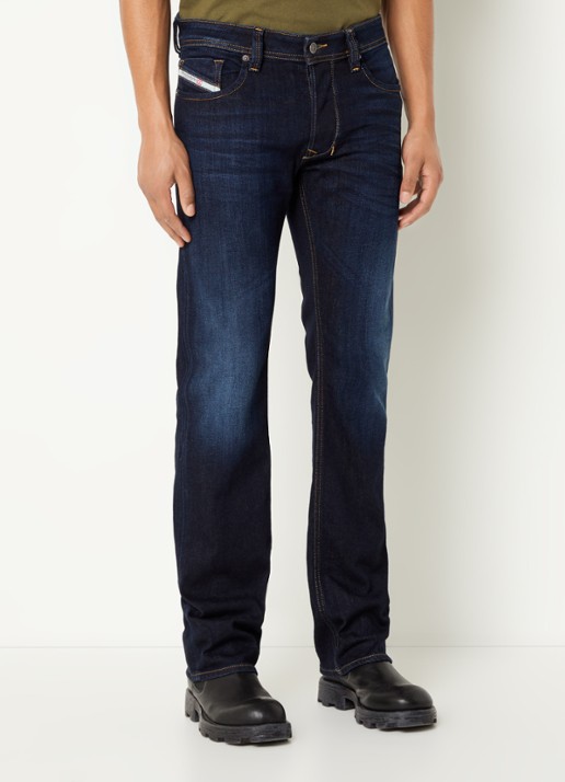 Diesel 1985 Larkee straight leg jeans met donkere wassing