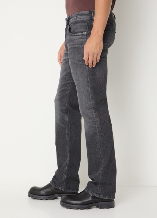 Diesel 1985 slim fit jeans met gekleurde wassing - detail 2 antraciet