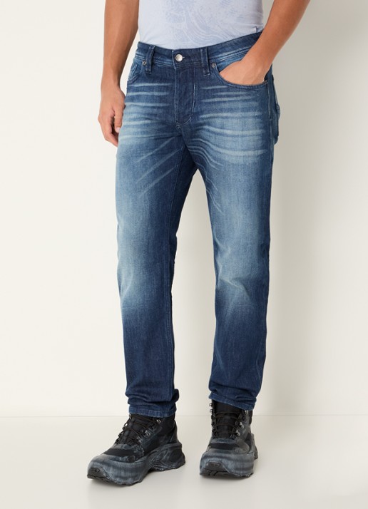 Diesel 1986 Larkee slim fit jeans met verwassen afwerking