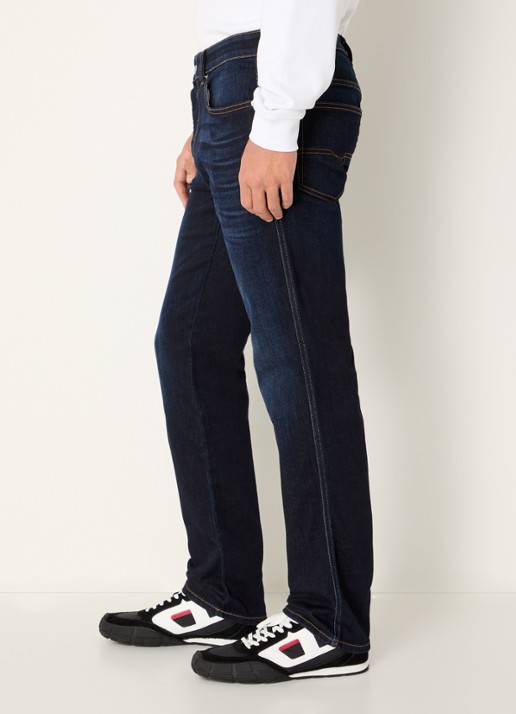 Diesel 1993 D-Vyl slim fit jeans met donkere wassing - detail 2 indigo