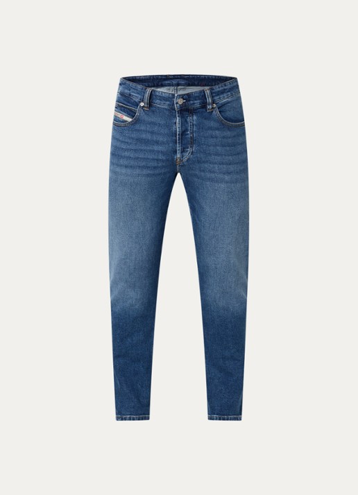Diesel 1993 D-VYL slim fit jeans met medium wassing - voorkant indigo