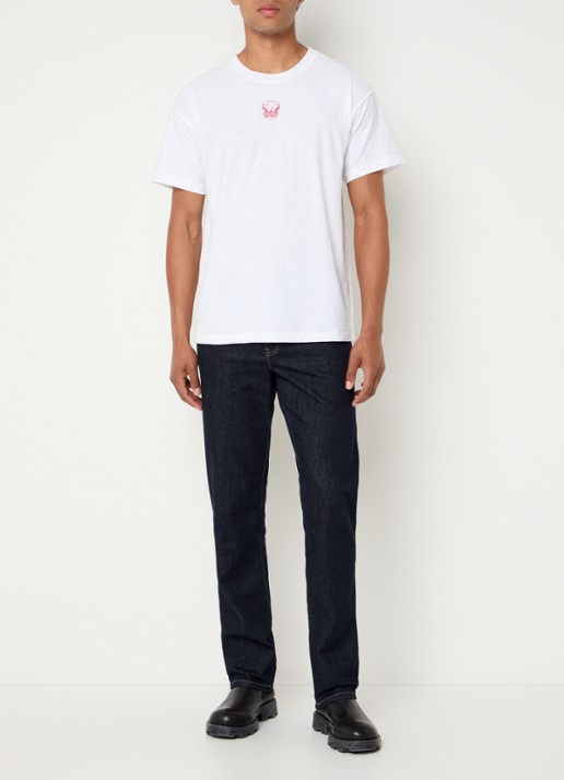Diesel 1993 D-Vyl straight leg jeans met donkere wassing - voorkant 3 indigo