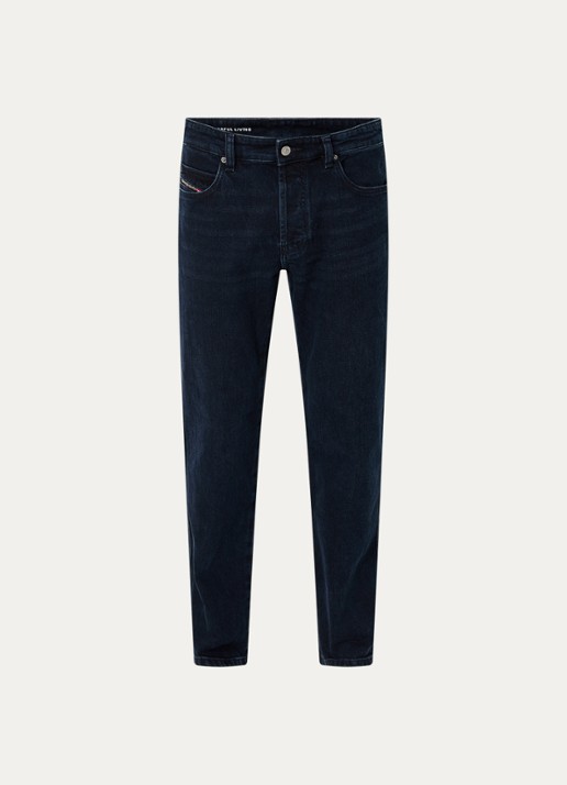 Diesel 1993 D-Vyl straight leg jeans met donkere wassing  - voorkant 2 indigo