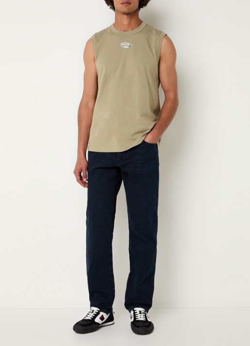 Diesel 1993 D-Vyl straight leg jeans met donkere wassing  - voorkant 3 indigo
