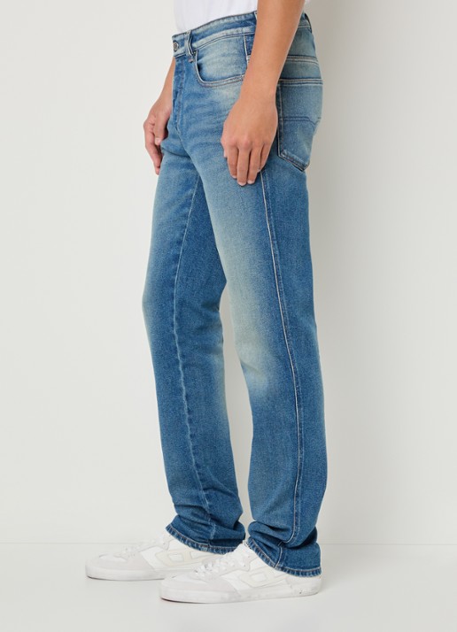 Diesel 1993 D-Vyl straight leg jeans met medium wassing - detail 2 indigo