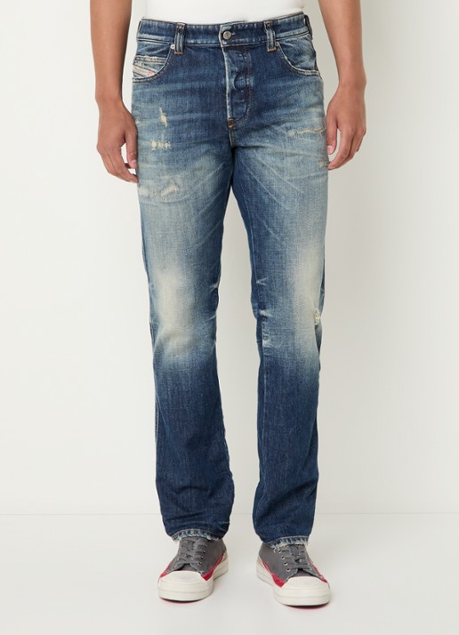 Diesel 1993 D-VYL straight leg jeans met verwassen afwerking