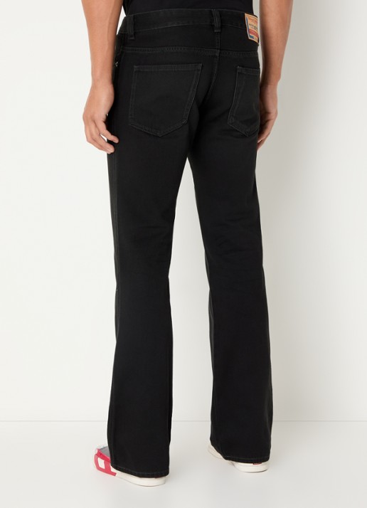Diesel 1998 D-Buck bootcut jeans met gekleurde wassing - achterkant zwart