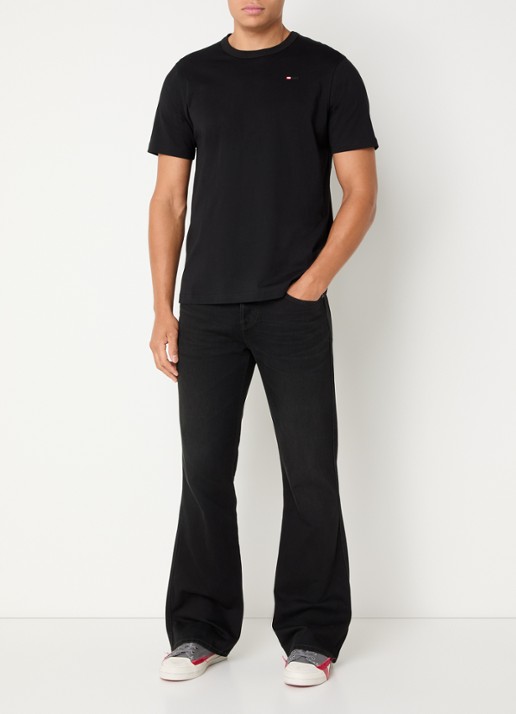 Diesel 1998 D-Buck bootcut jeans met gekleurde wassing - voorkant 3 zwart