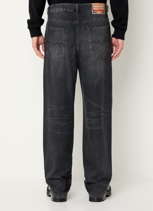 Diesel 2001 D-marco loose fit jeans met gekleurde wassing - achterkant 5 indigo