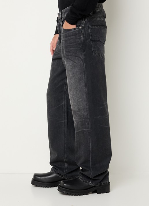 Diesel 2001 D-marco loose fit jeans met gekleurde wassing - detail 2 indigo