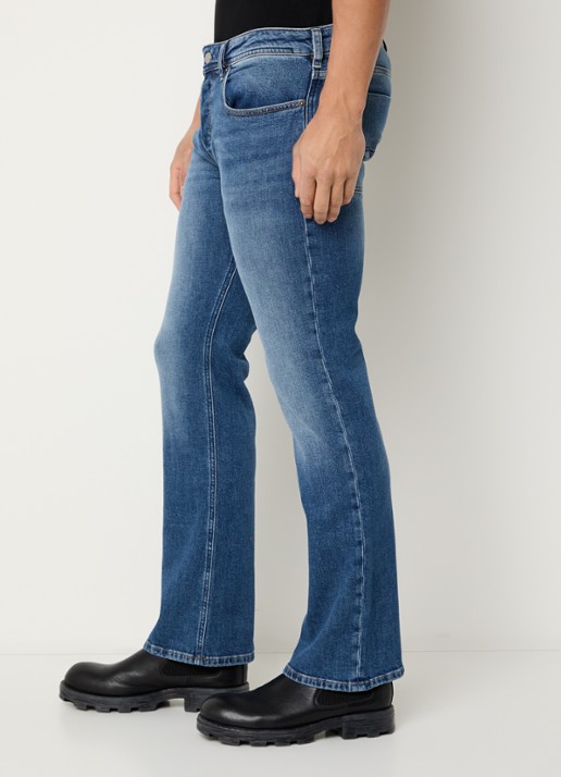 Diesel 2007 Zatiny straight leg jeans met medium wassing - detail 4 indigo