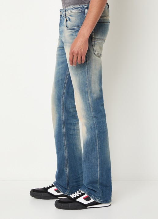 Diesel 2007 Zatiny straight leg jeans met medium wassing - detail 2 indigo
