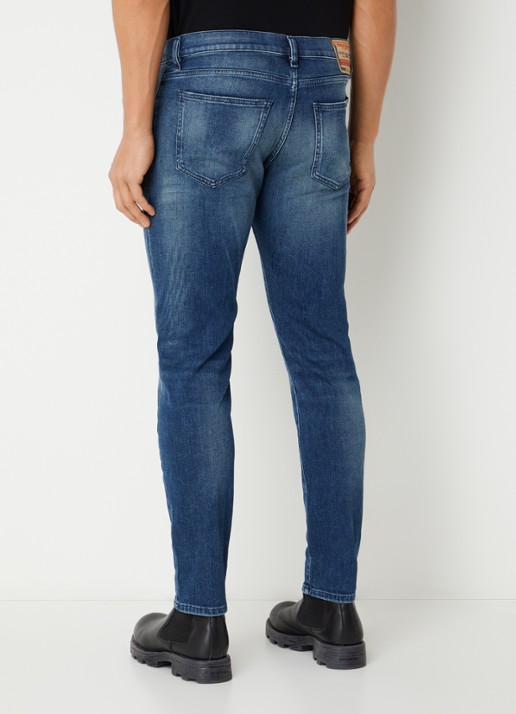 Diesel 2019 D-Strukt skinny jeans met medium wassing - achterkant 5 indigo