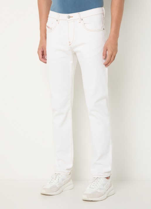 Diesel 2019 D-Strukt slim fit jeans met gekleurde wassing