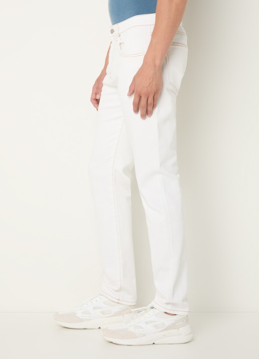 Diesel 2019 D-Strukt slim fit jeans met gekleurde wassing - detail 2 wit