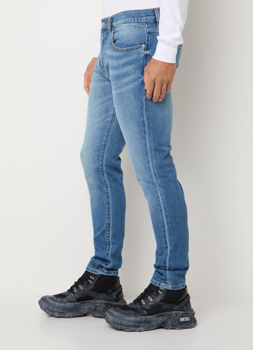 Diesel 2019 D-strukt slim fit jeans met medium wassing - detail 3 indigo