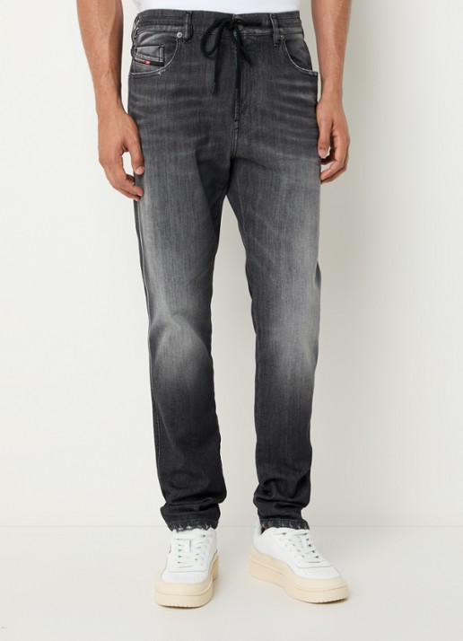 Diesel 2026 D-strukt slim fit jeans met trekkoord