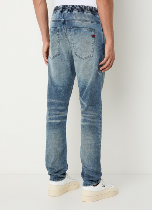 Diesel 2032 D-krooley slim fit jeans  - achterkant indigo