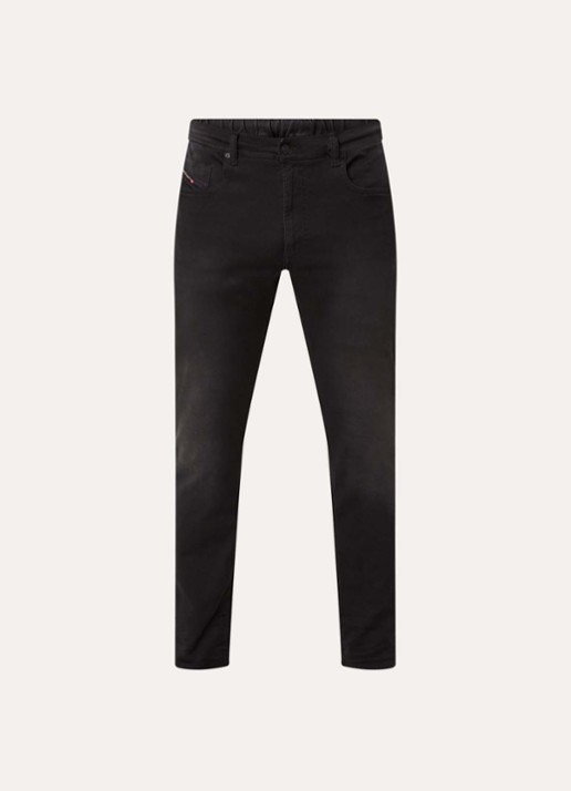 Diesel 2032 D-krooley slim fit jeans  - voorkant antraciet